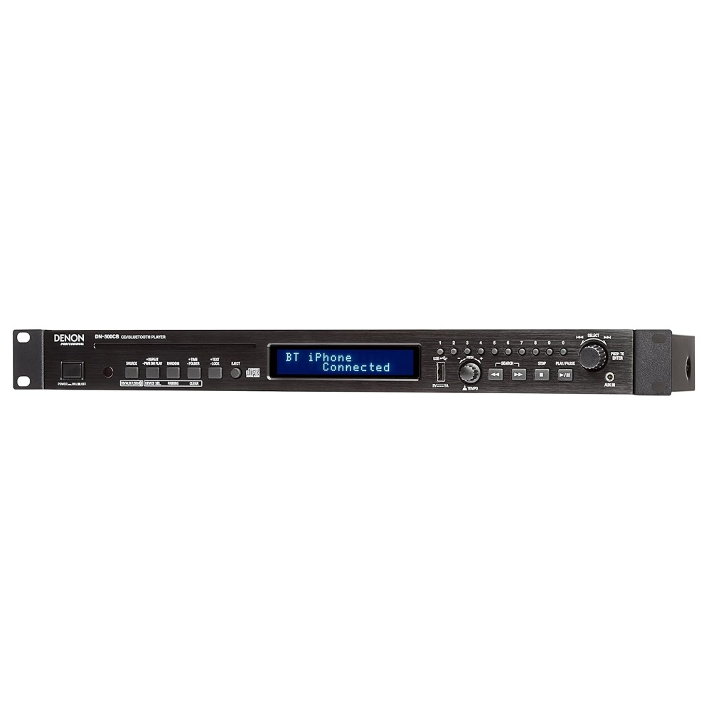 DENON DN500CB CD/MEDIA PLAYER WITH BLUETOOTH/USB/AUX INPUTS AND RS
